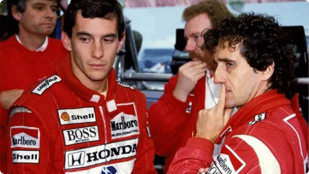 Rivalidade na Fórmula 1: A batalha entre Ayrton Senna e Alan Prost