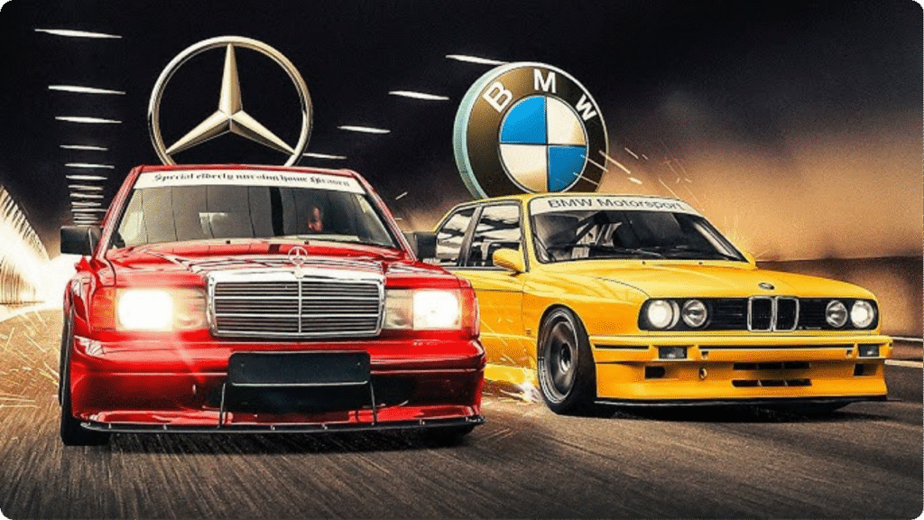 BMW M3 vs. Mercedes 190E