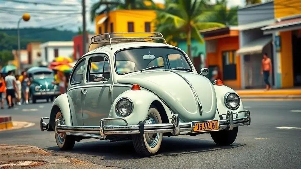A ascensão do Fusca como ícone no Brasil