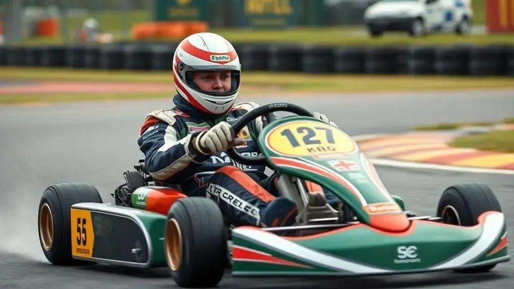 A trajetória de Kenny Breck antes do acidente