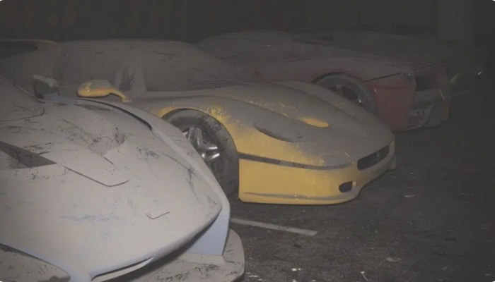 supercarros abandonados em dubai